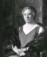 Fru Alice Herlenius, målning av Bernhard Österman