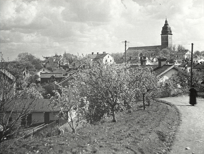 Utsikt från Kvarnkullen över Strängnäs