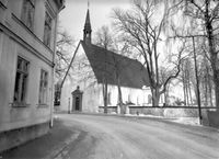 Alla Helgona kyrka, foto 1952.