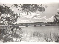 Landsvägsbron vid Sparreholm år 1945