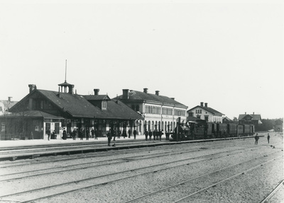 Järnvägsstationen i Katrineholm