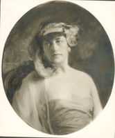 Madame Morraud-Mantiel, målning av Bernhard Österman