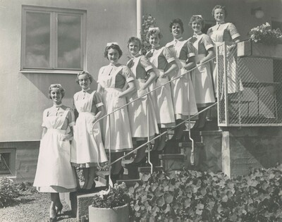 Nyexaminerade barnskötare vid Klingbergsgården