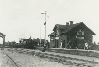 Järnvägsstation i Folkesta