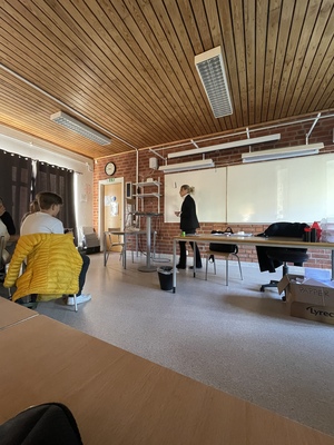 Lektionsundervisning på Europaskolan Rogge i Strängnäs