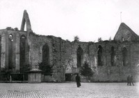 Sankta Katarina kyrkoruin i Visby, 1895