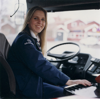 Ylva Andersson, bussförare i Strängnäs