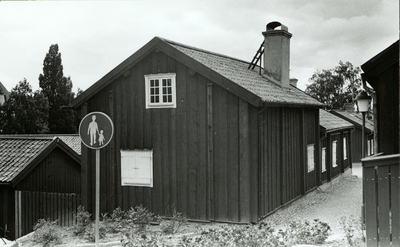 Grassagårdens östra hörn i Strängnäs