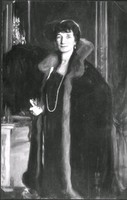 Fru Anna Nisser, målning av Bernhard Österman