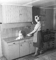 Fru Engvall år 1945