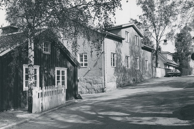 Sturegatans övre del i Strängnäs