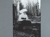 Änkefru Hulda Andersson, Svarttorp, ca 1910-tal