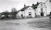 Bostadshuset 'Liljeholmen' på Brunnsgatan i Nyköping, byggnaden revs 1940
n