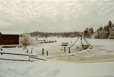 Lilla Uttervik, vinter, 1984