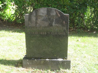 Elisabeth Lübens gravsten på Länna kyrkogård
