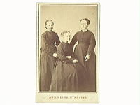 Ingeborg, Helena och Gurli Drake, 1870-tal