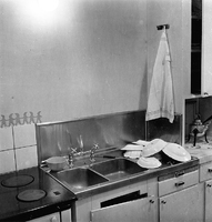 Köket hos Lundström år 1945