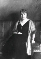 Mrs Bourkhardt, målning av Bernhard Österman.
