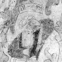 Målning, Abraham med glasögon.