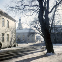 Behmbrogatan vid Stora Torget i Nyköping