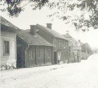 Bonnedals gård, Brunnsgatan 10 i Nyköping, år 1919.