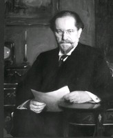 Rektor Erik Ehlin, målning av Bernhard Österman.