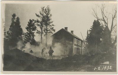 Efter branden, Fogelstad 1932