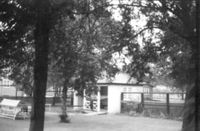 Paviljong på Sundby sjukhusområde, Strängnäs 1986