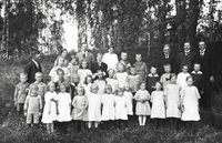 Björksunds söndagsskola ca 1925-1927