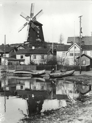 Västervikshamnen i Strängnäs ca 1912