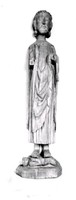 Skulptur av S:t Olofsbild från 1200-talets slut