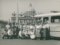 Bussresa i Italien 1954