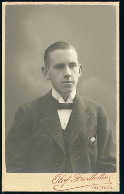 Adrian Ekblom (1893-1953) mellan åren 1914-1922 i Västerås