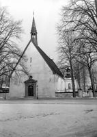 Alla Helgona kyrka, foto 1952.