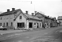 Kvarteret Sörmlandsbanken i korsningen Västra Trädgårdsgatan - Västra Kvarngatan i Nyköping